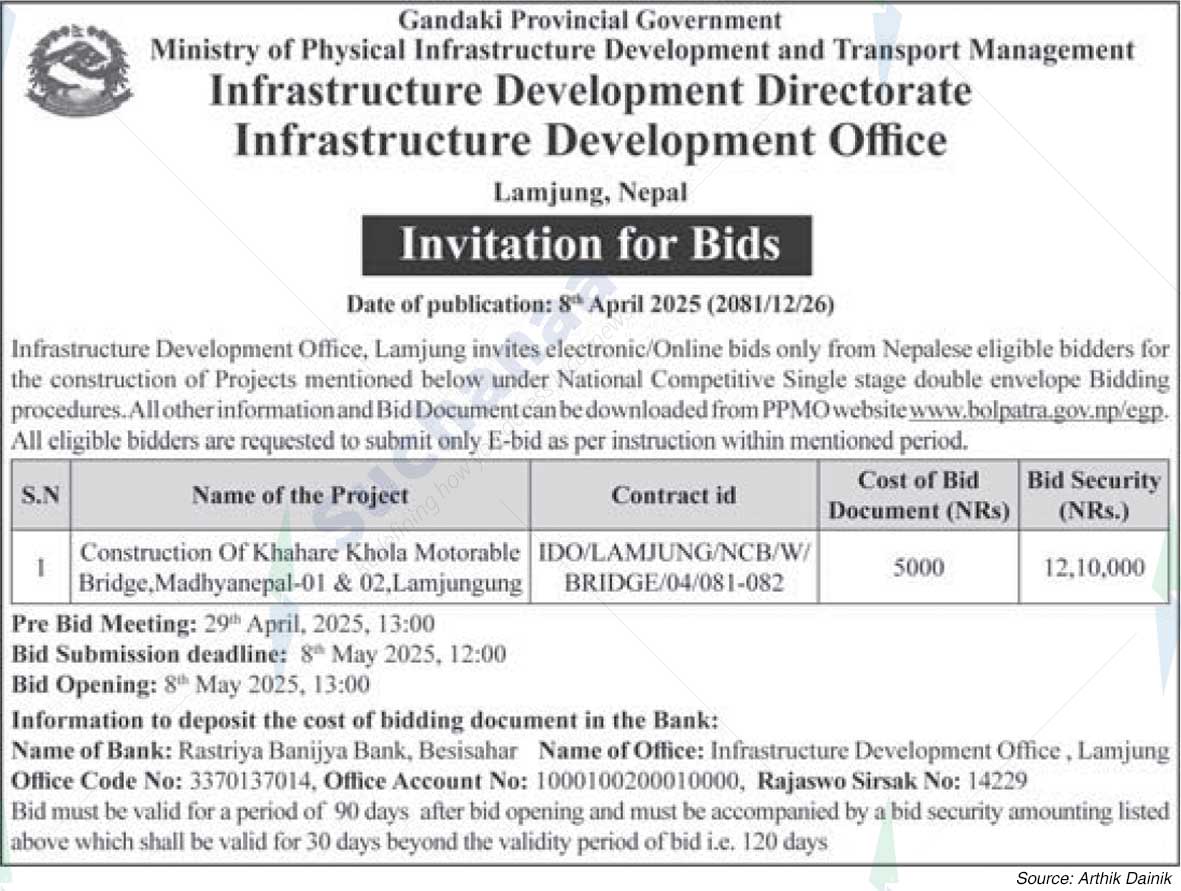 Infrastructure Development Office