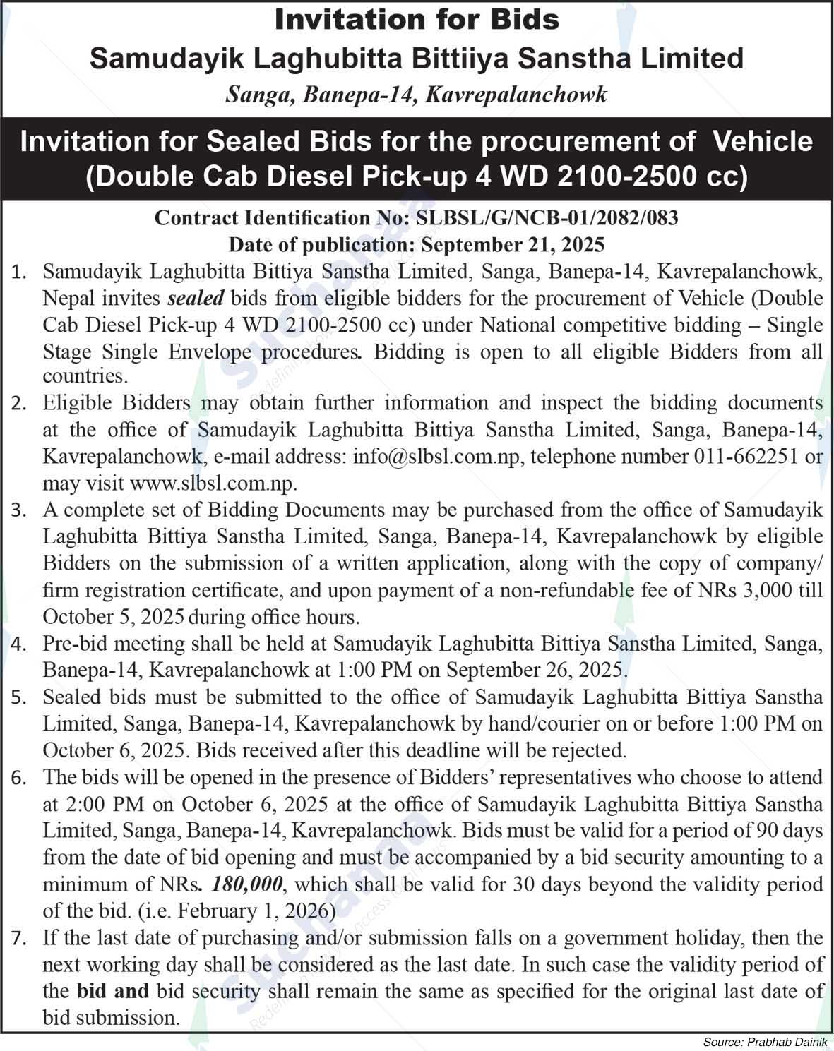 Samudayik Laghubitta Bittiya Sanstha Limited