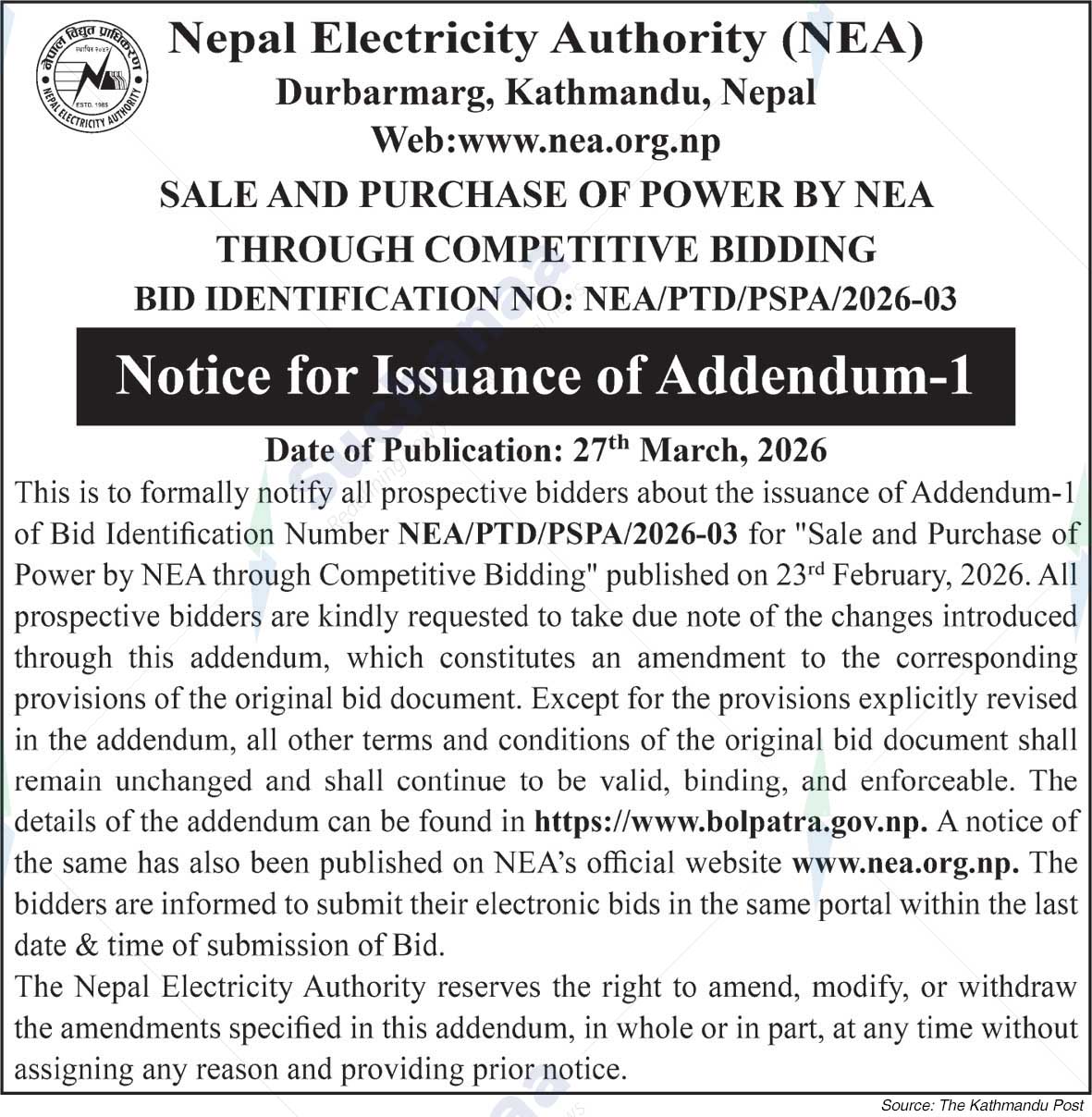 Nepal Electricity Authority
