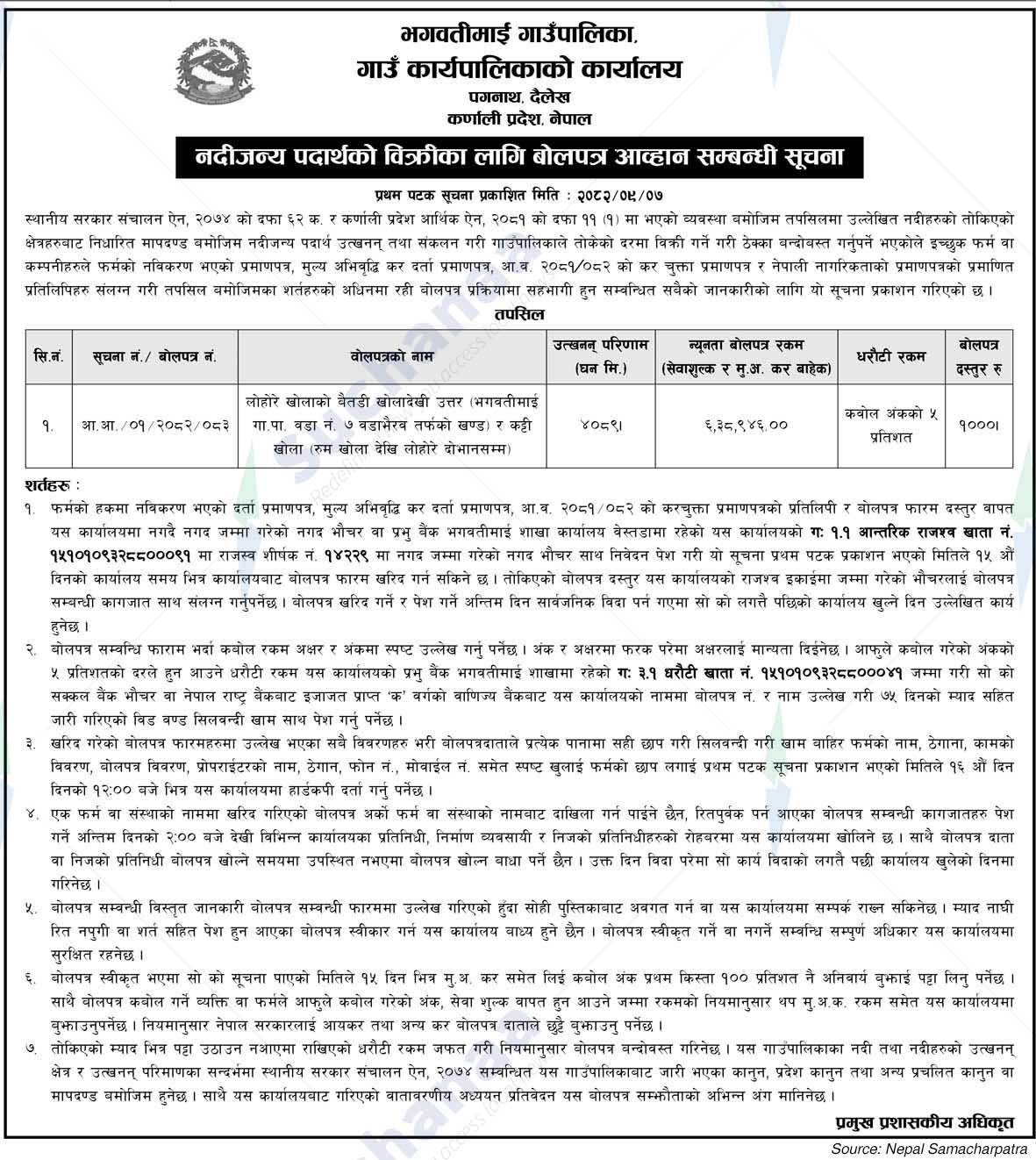 Bhagwatimai Rural Municipality