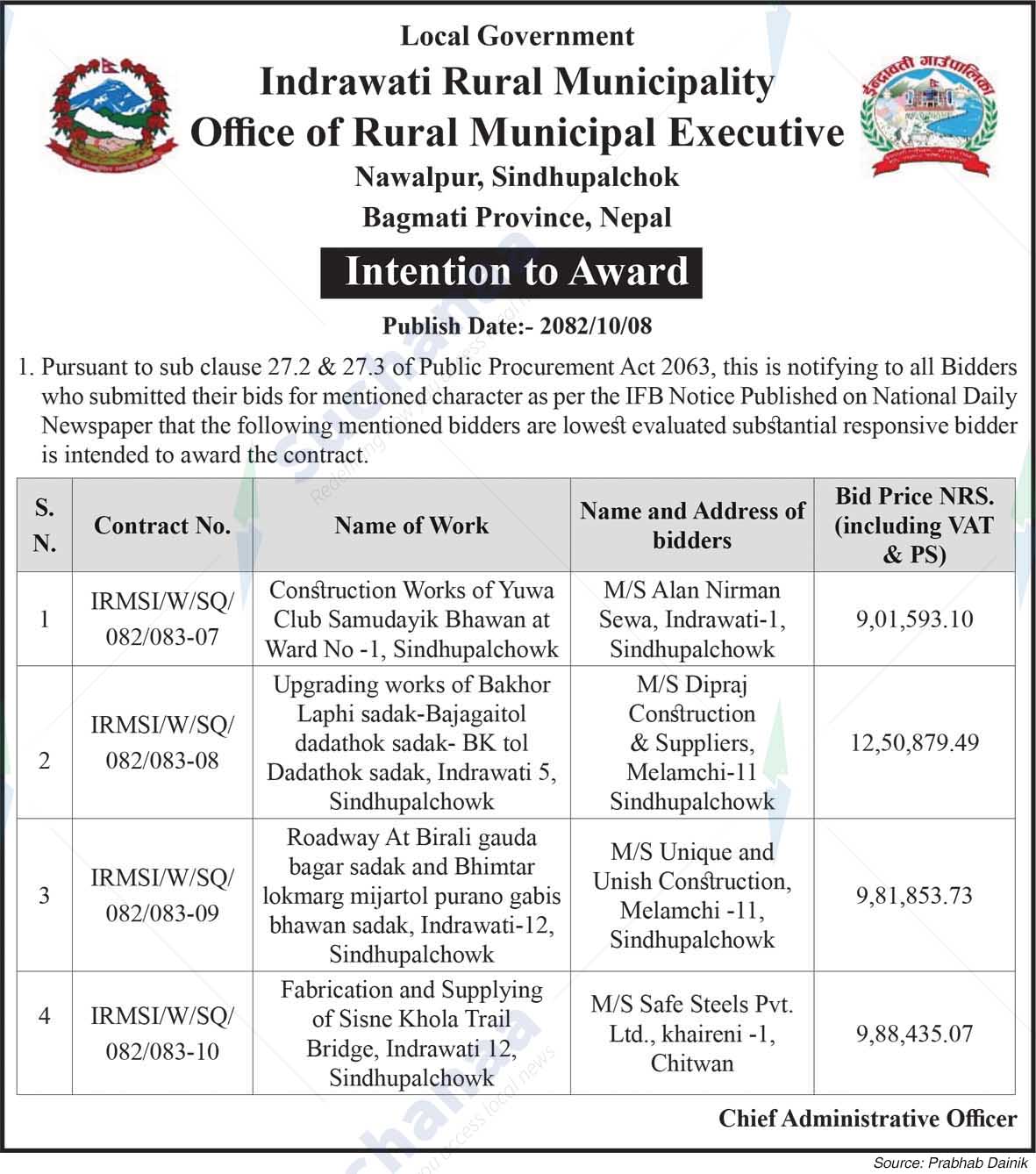 Indrawati Rural Municipality