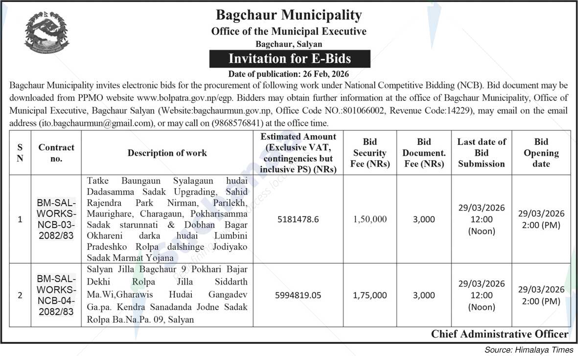 Bagchaur Municipality