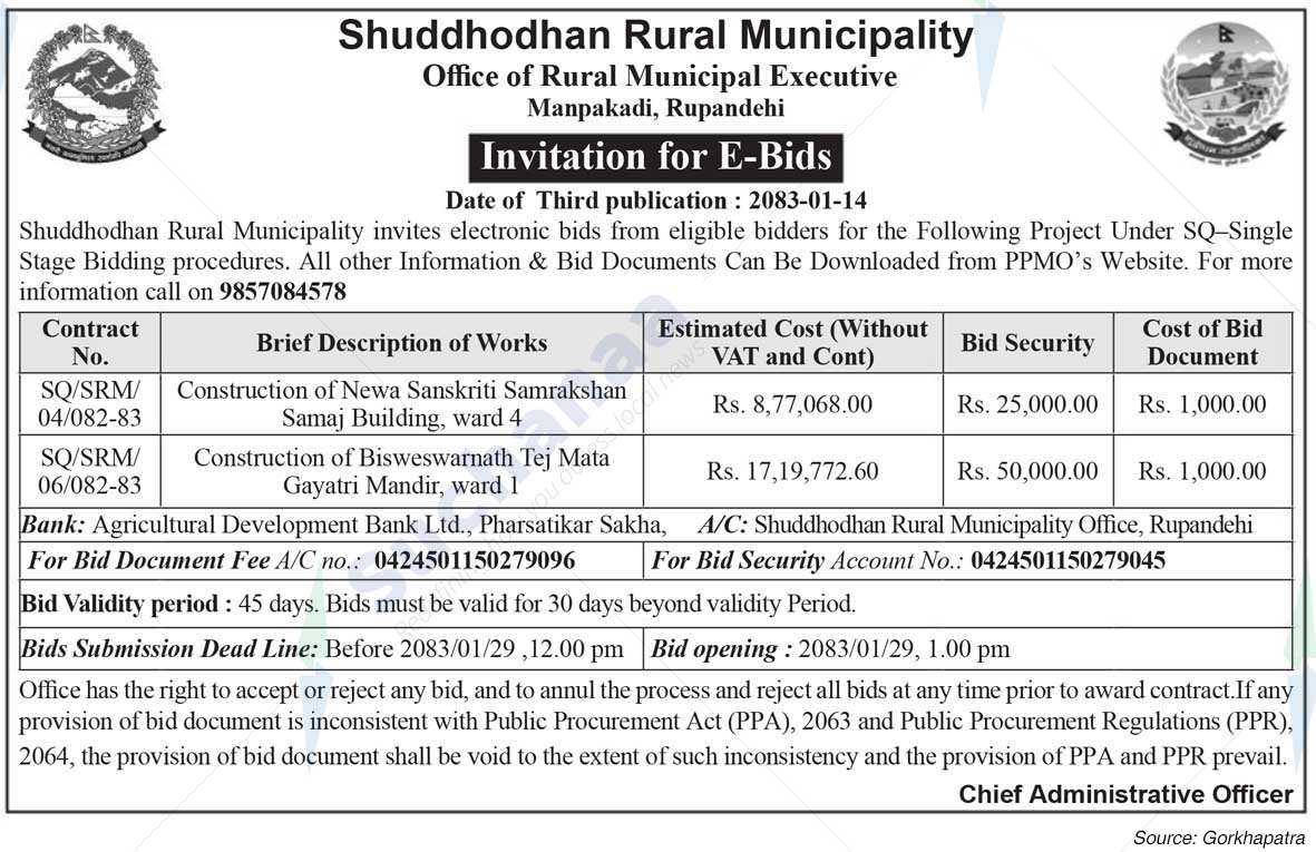 Shuddhodhan Rural Municipality