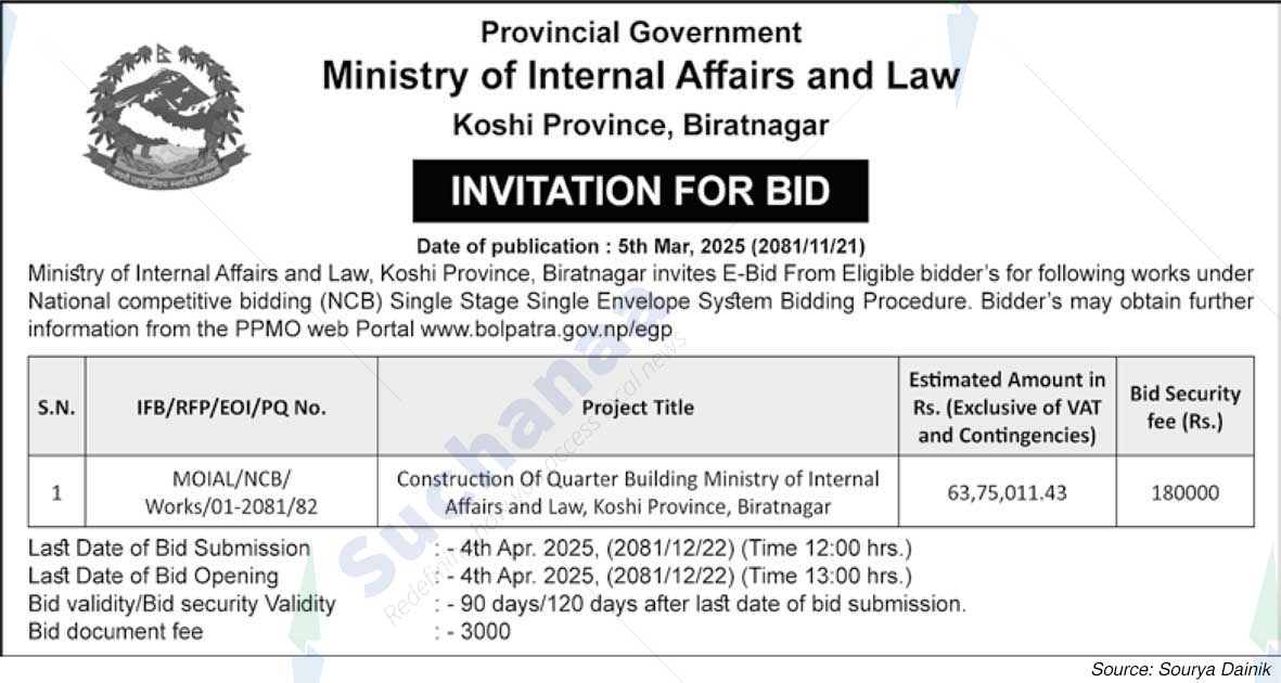 Ministry of Internal Affairs and Law