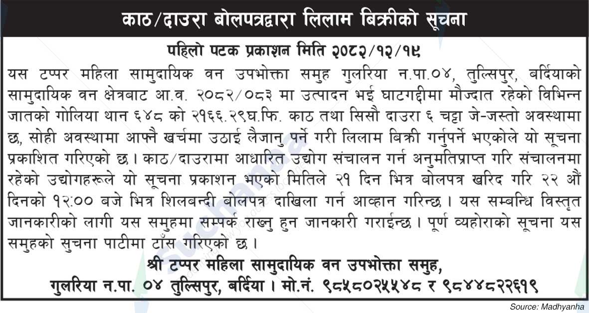 Shree Tapper Mahila Saa.Wa.Wo.Sa.