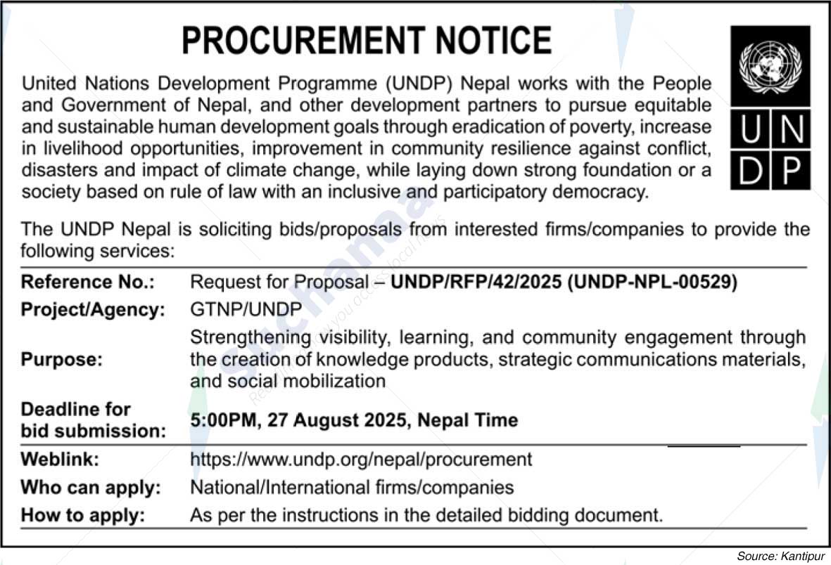 United Nations Development Programme (UNDP)