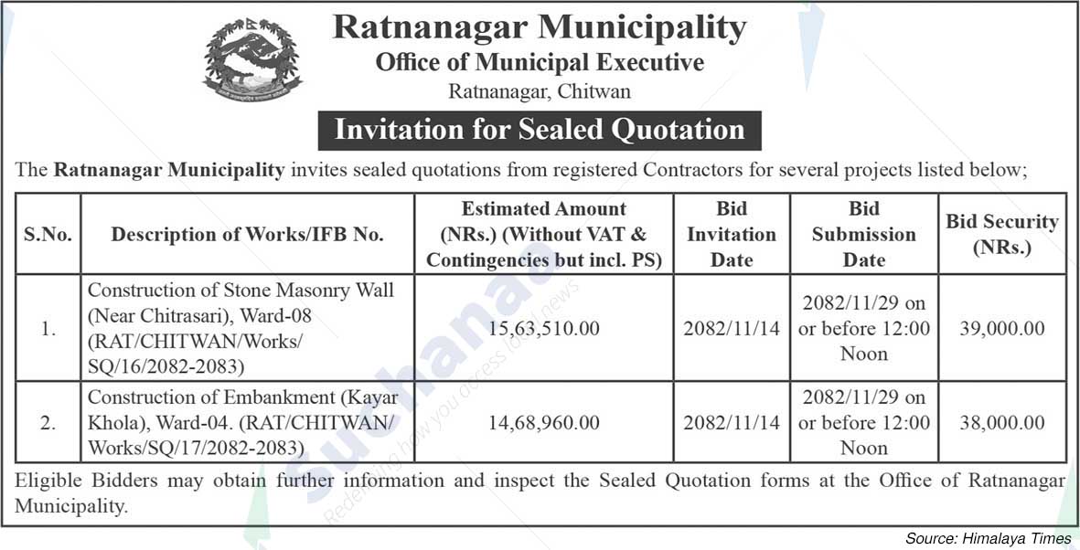 Ratnanagar Municipality