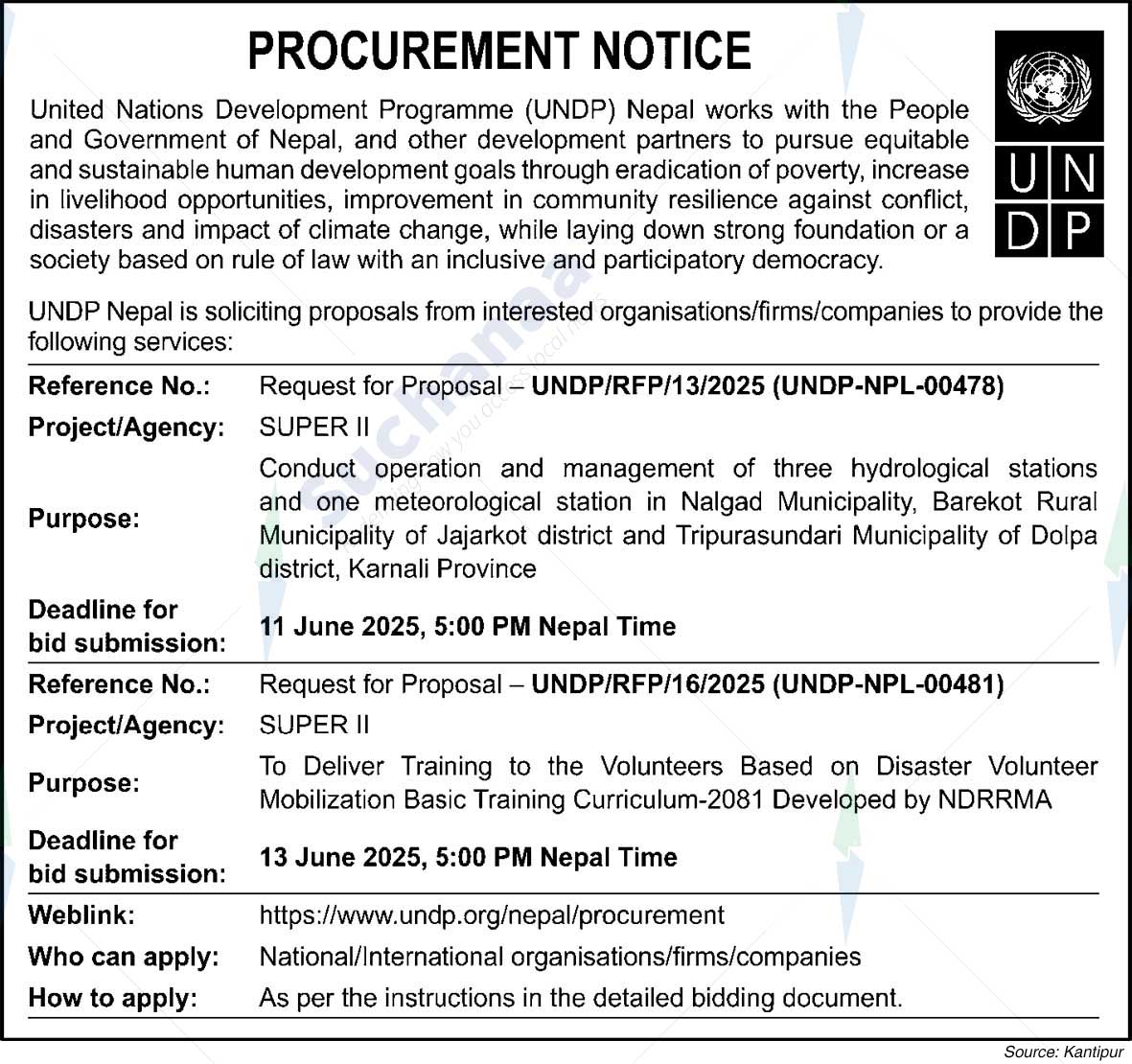 United Nations Development Programme (UNDP)