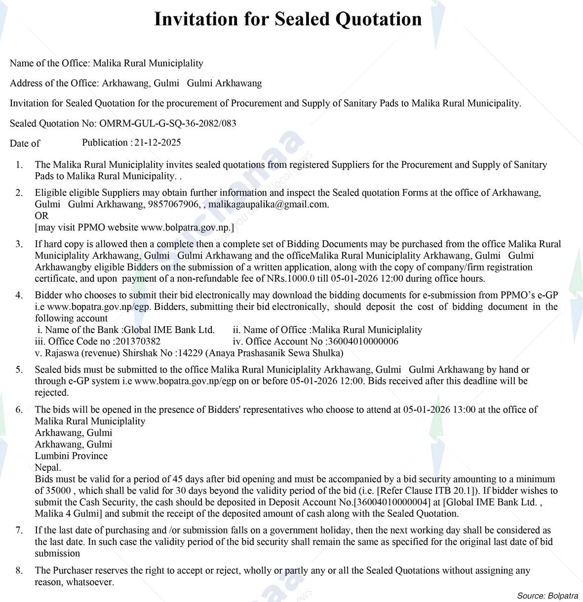 Malika Rural Municipality