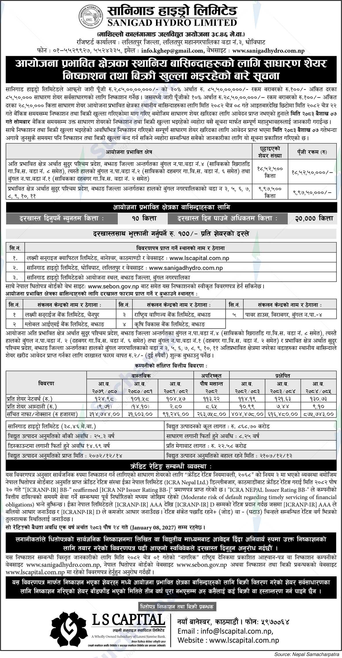 Sanigad Hydro Limited