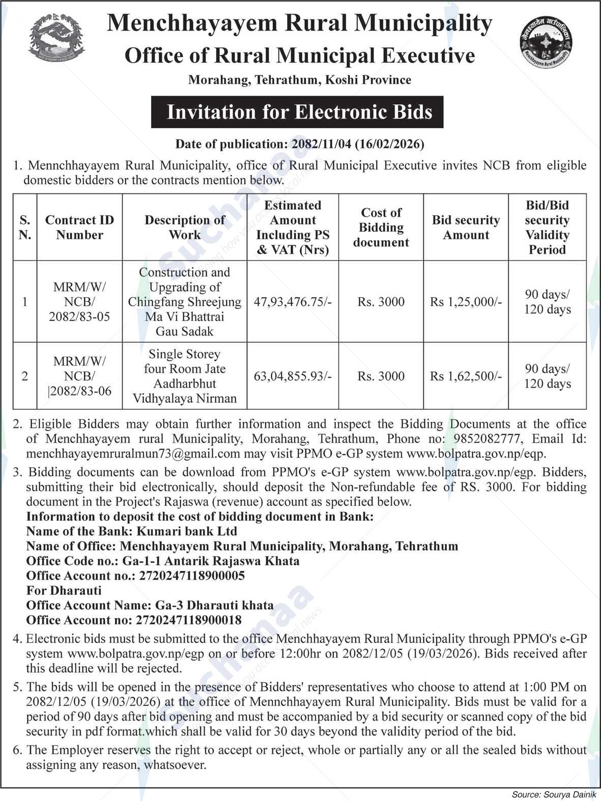 Menchhayayem Rural Municipality