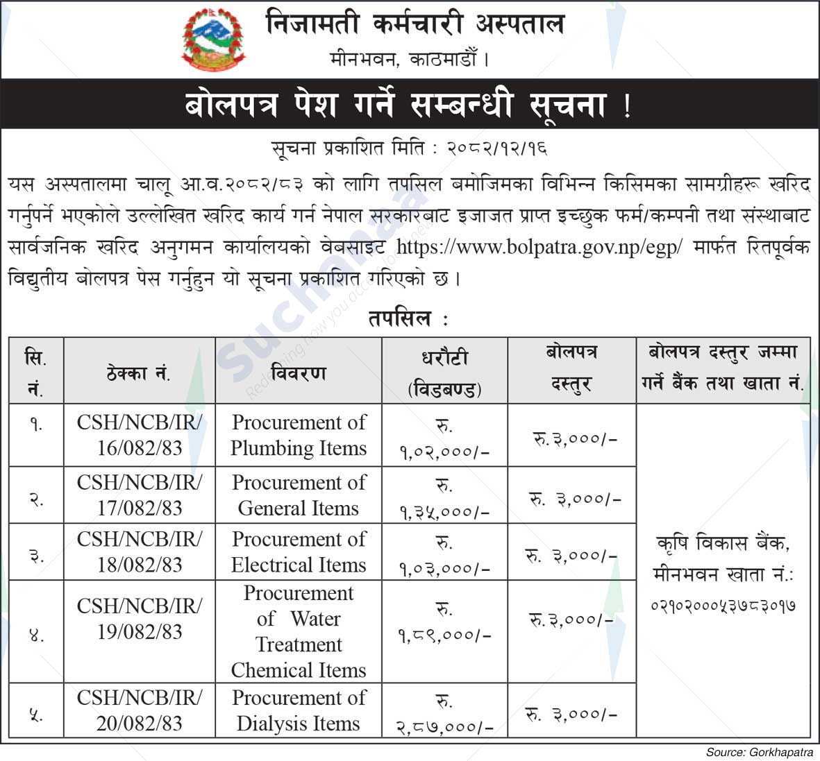 Civil Service Hospital