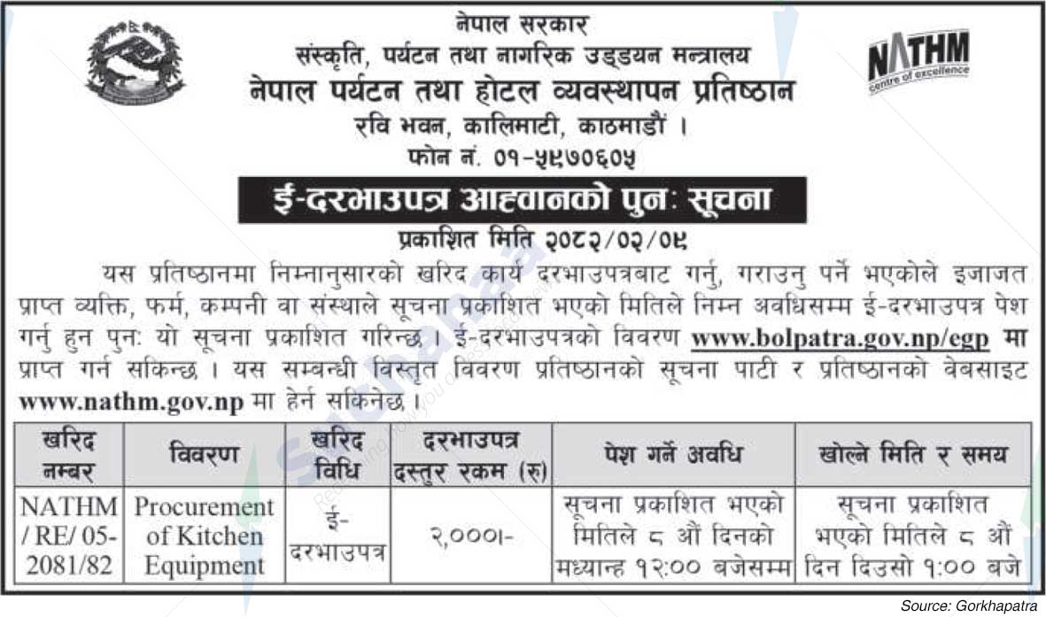Nepal Tourism and Hotel Management Institute
