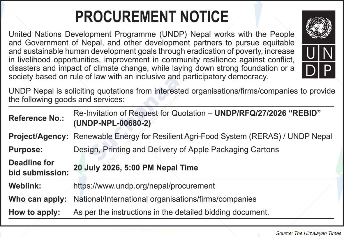 United Nations Development Programme (UNDP)