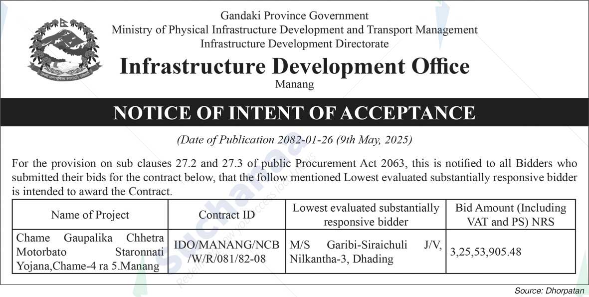 Infrastructure Development Office