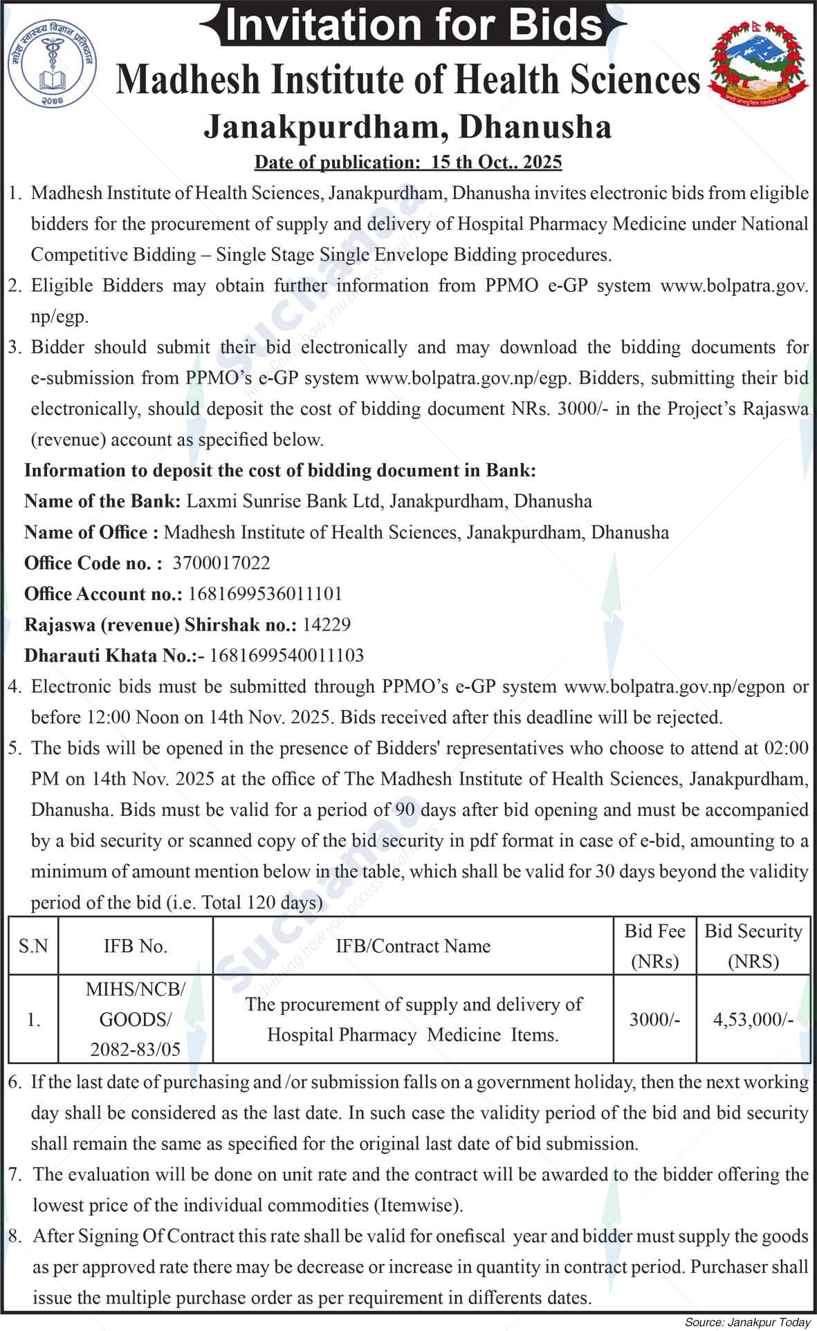 Madhesh Institute of Health Sciences (MIHS)