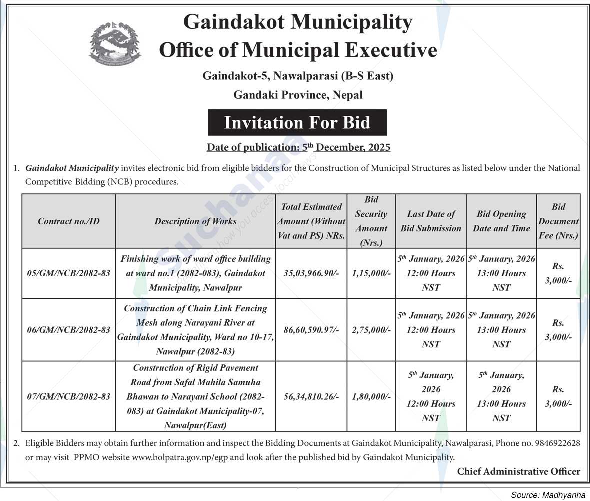 Gaindakot Municipality