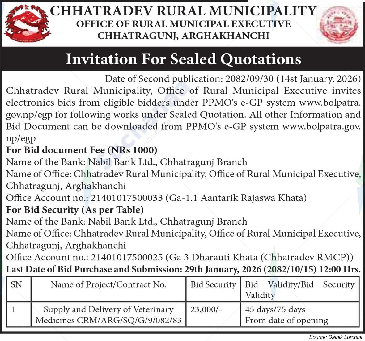 Chhatradev Rural Municipality