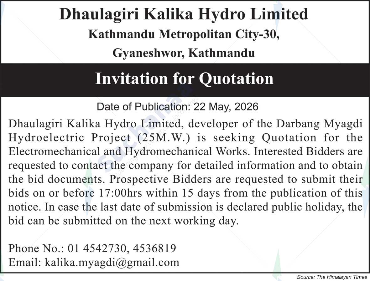 Dhaulagiri Kalika Hydro Limited