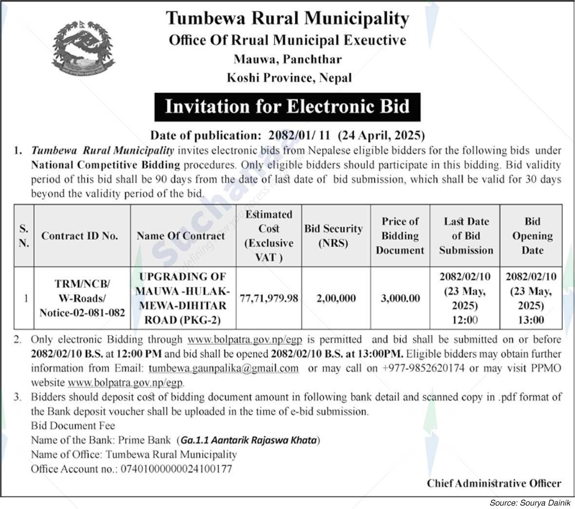 Tumwewa Rural Municipality