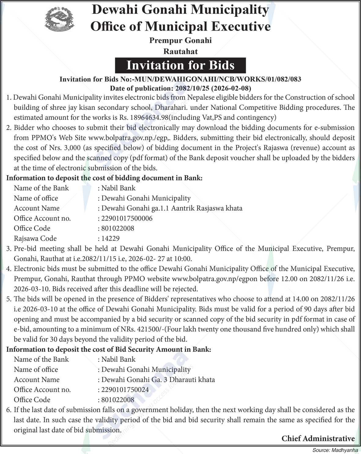 Dewahi Gonahi Municipality