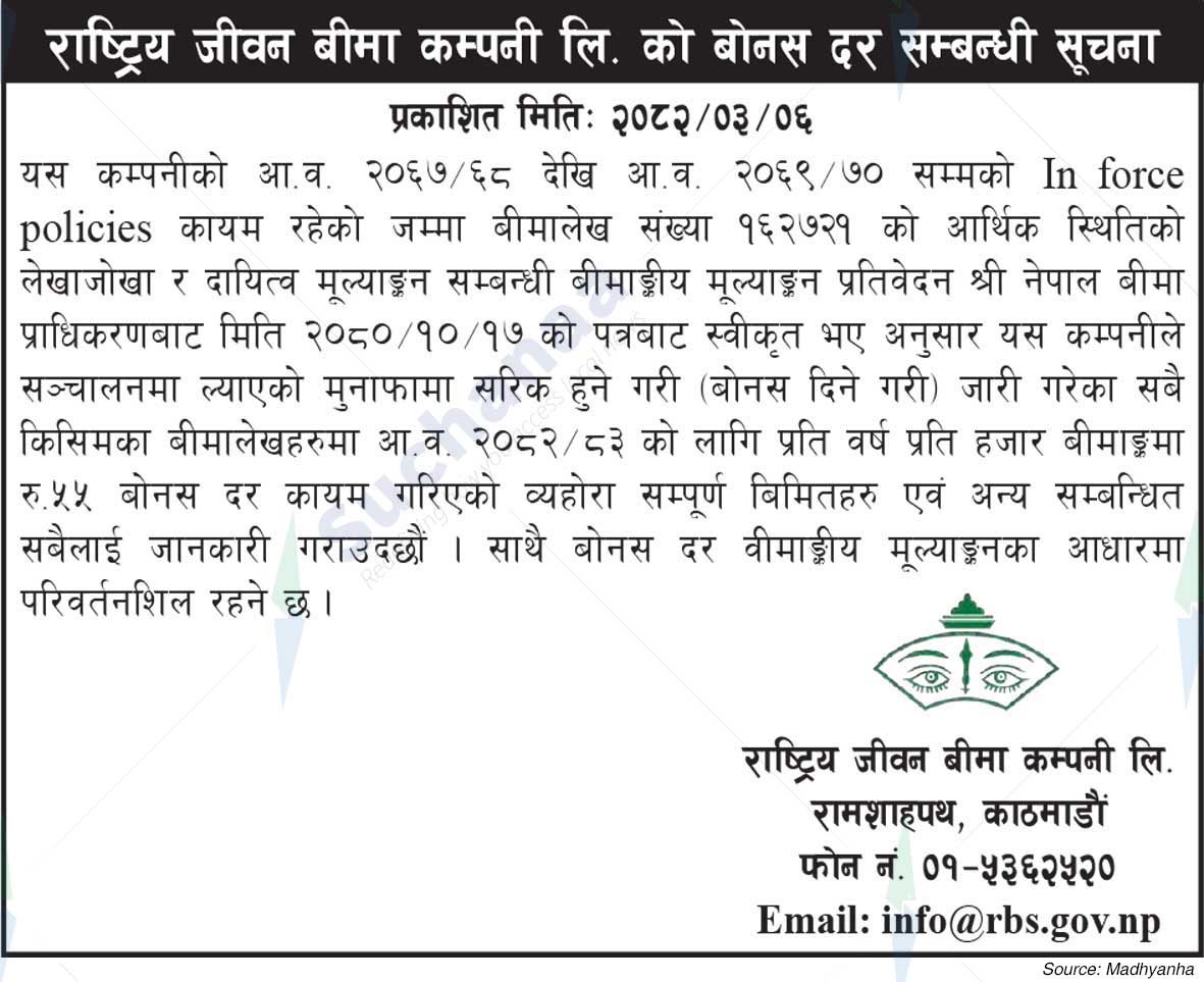 National Life Insurance Company Limited