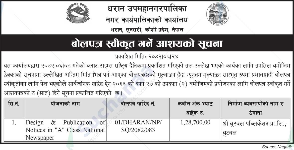 Dharan Sub-Metropolitan City