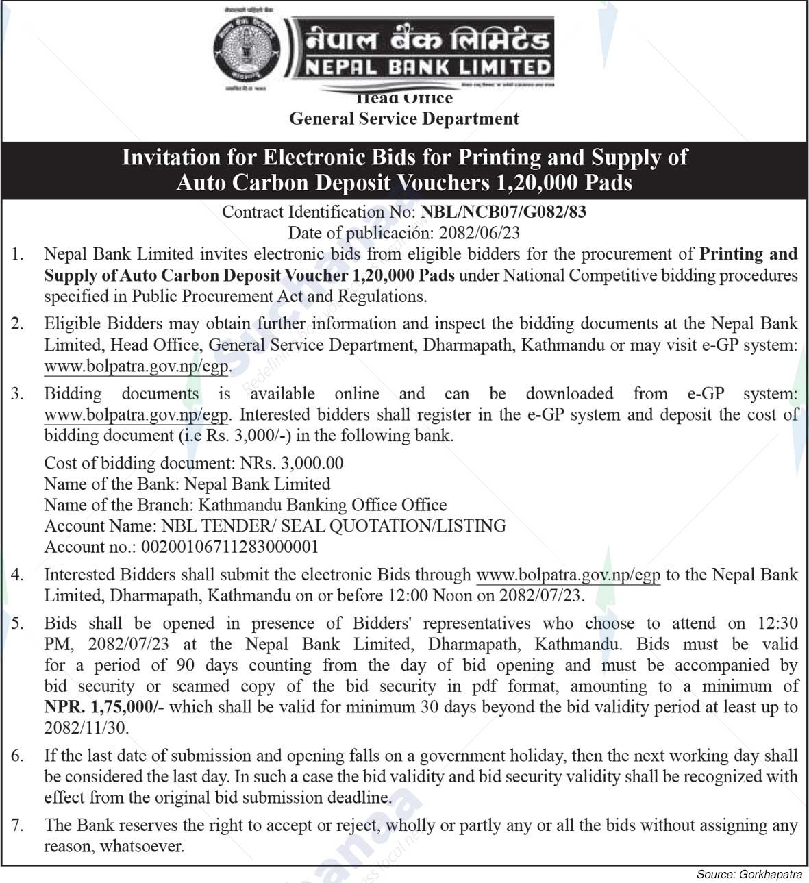 Nepal Bank Limited
