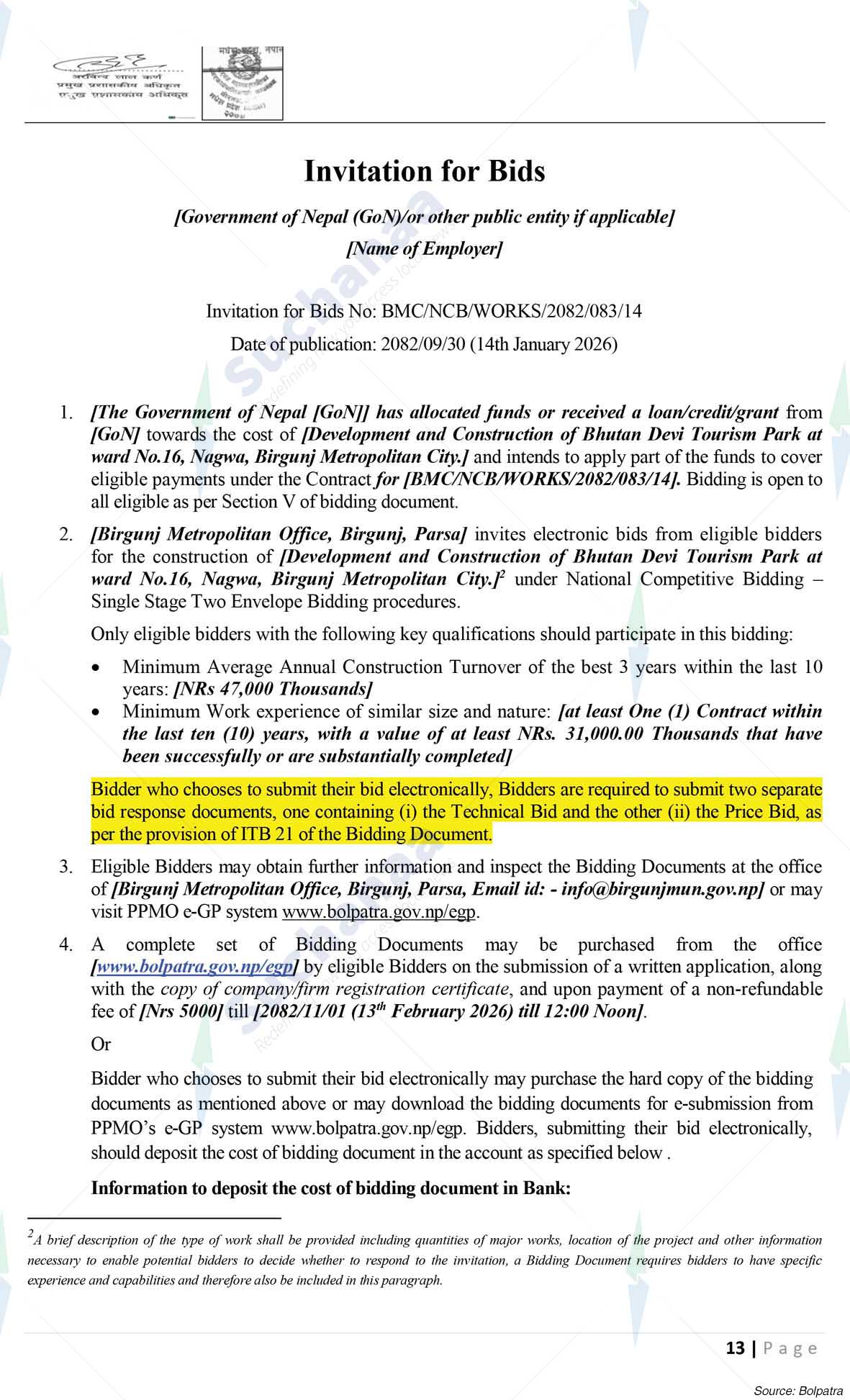 Birgunj Metropolitan City