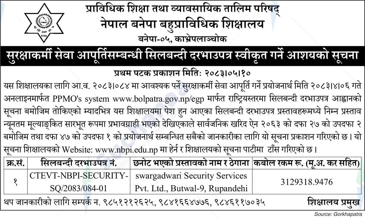 Nepal Banepa Polytechnic Institute