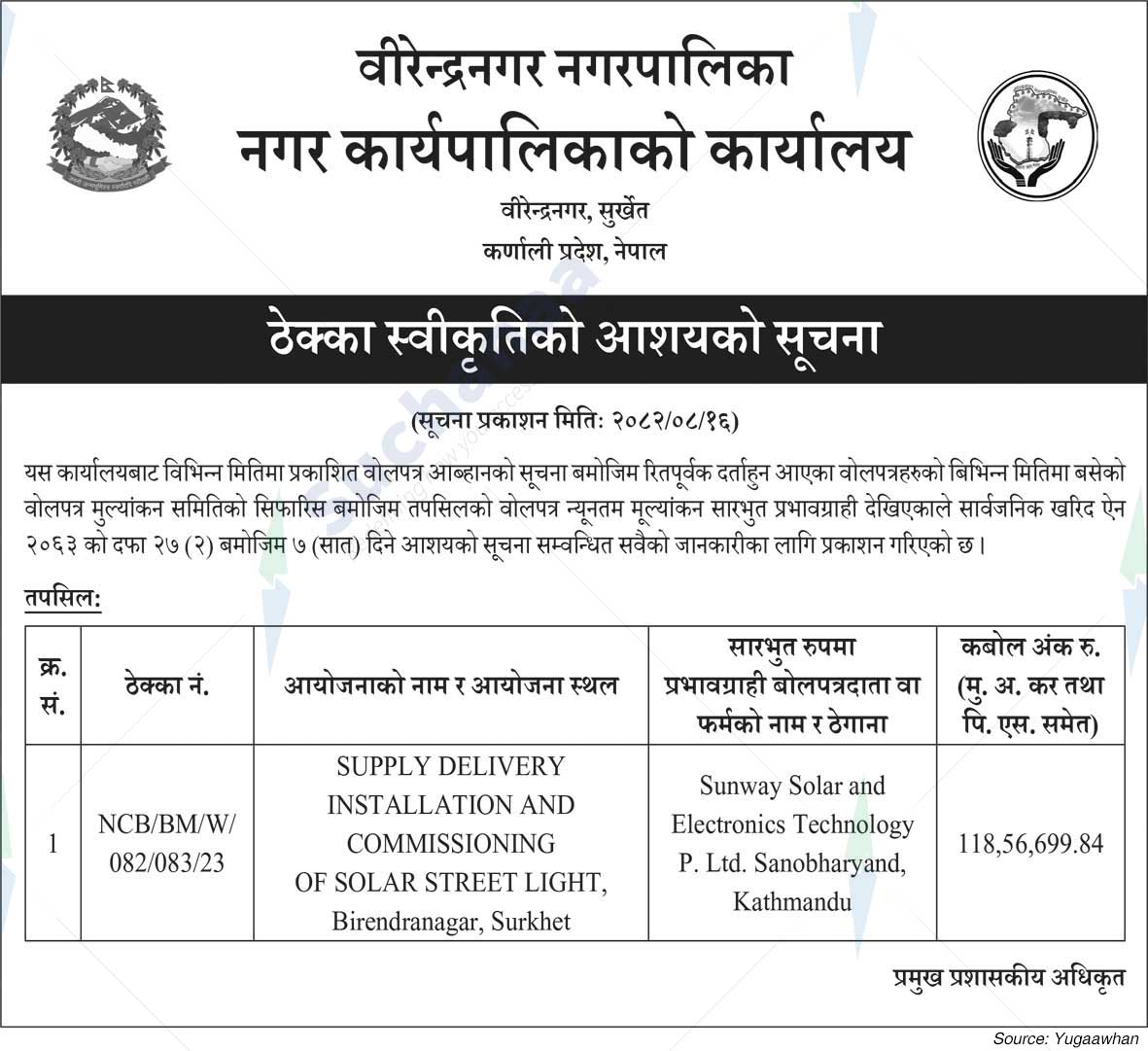 Birendranagar Municipality