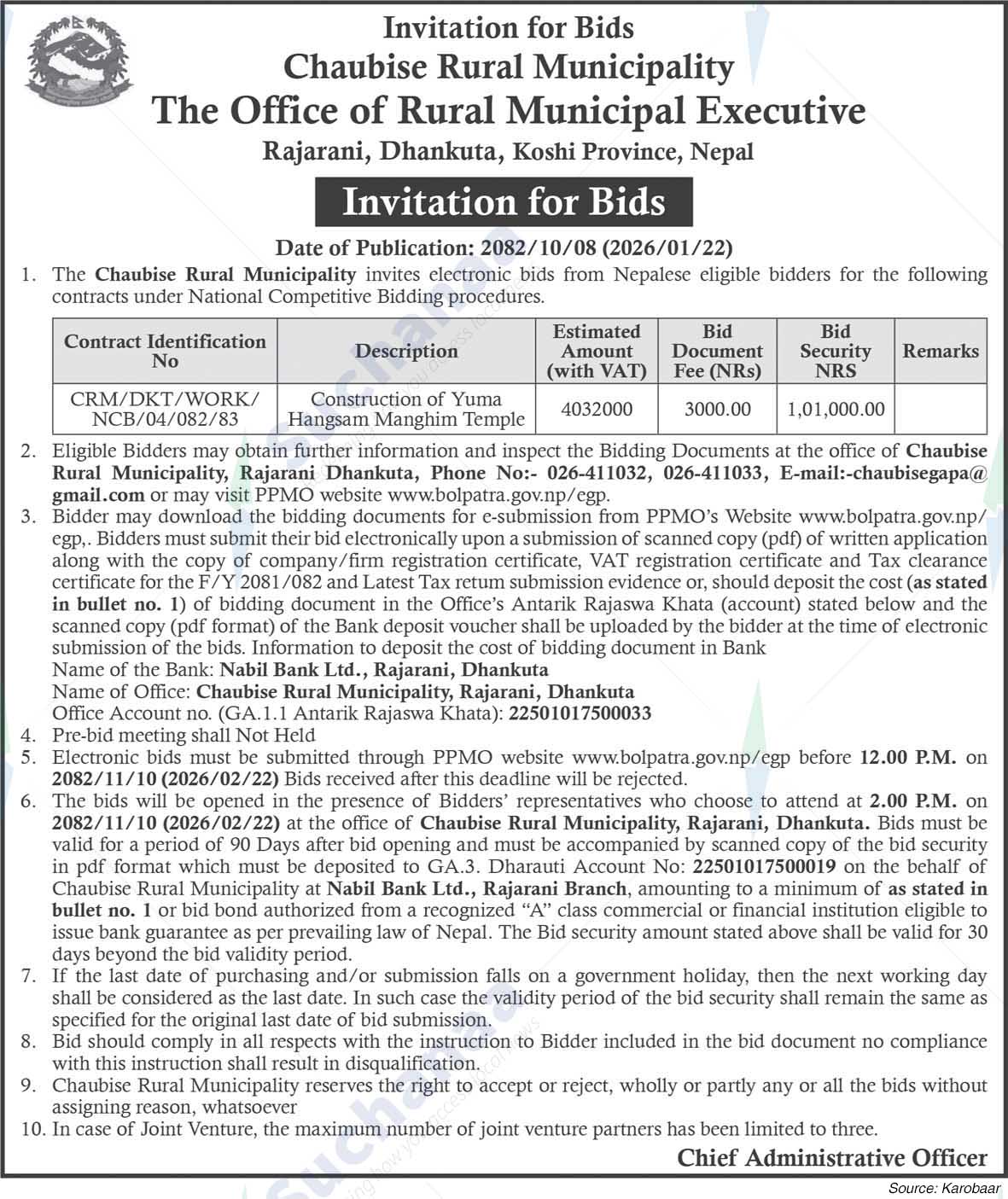 Chaubise Rural Municipality