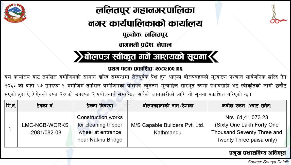 Lalitpur Metropolitan City