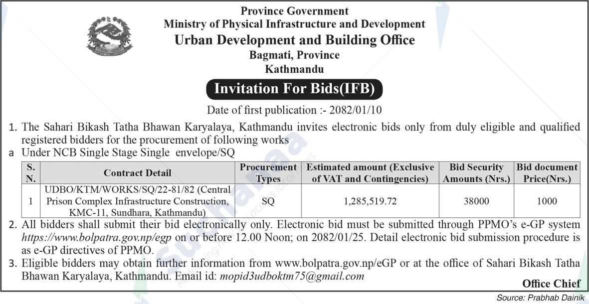 Urban Development and Building Office