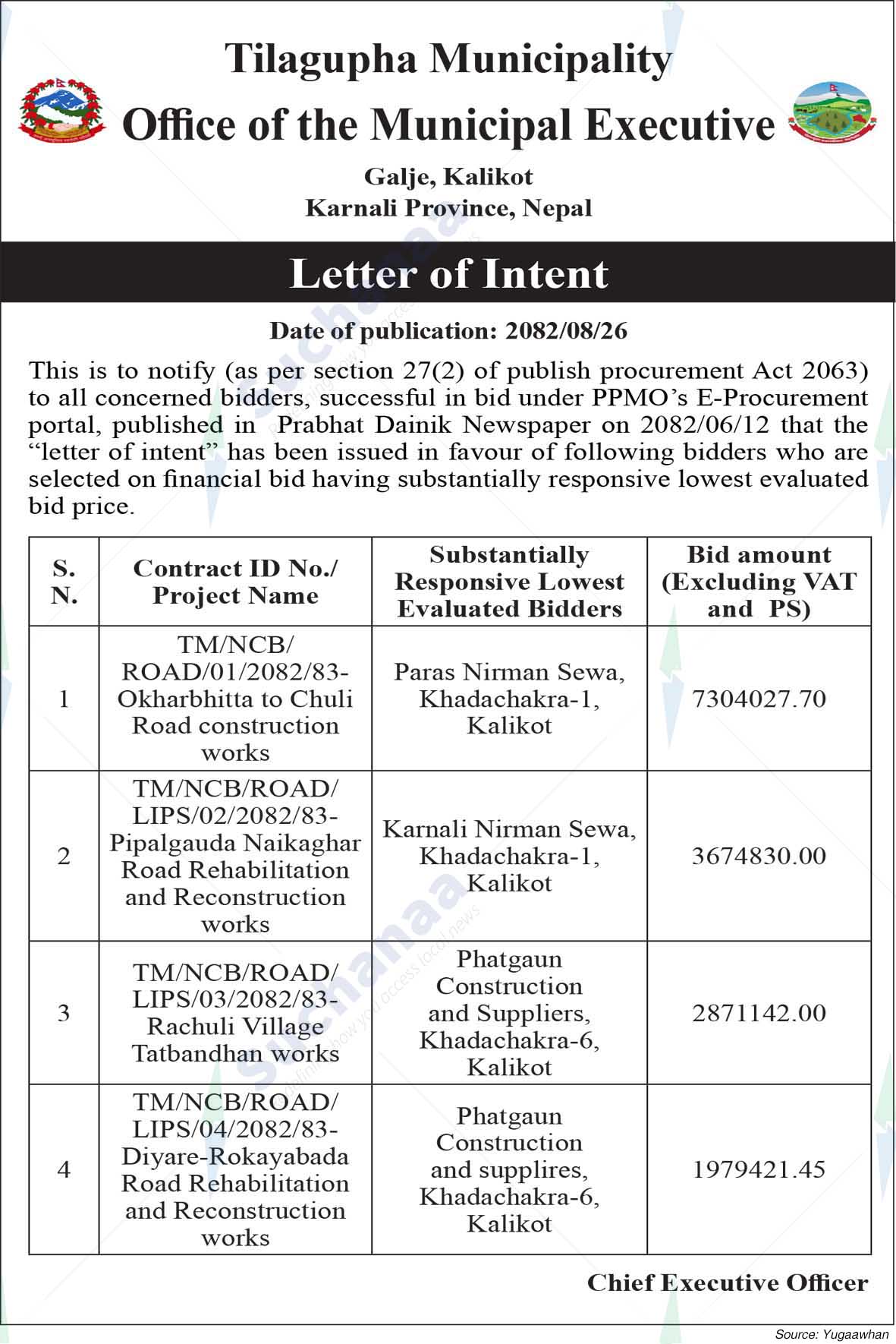 Tilagufa Municipality