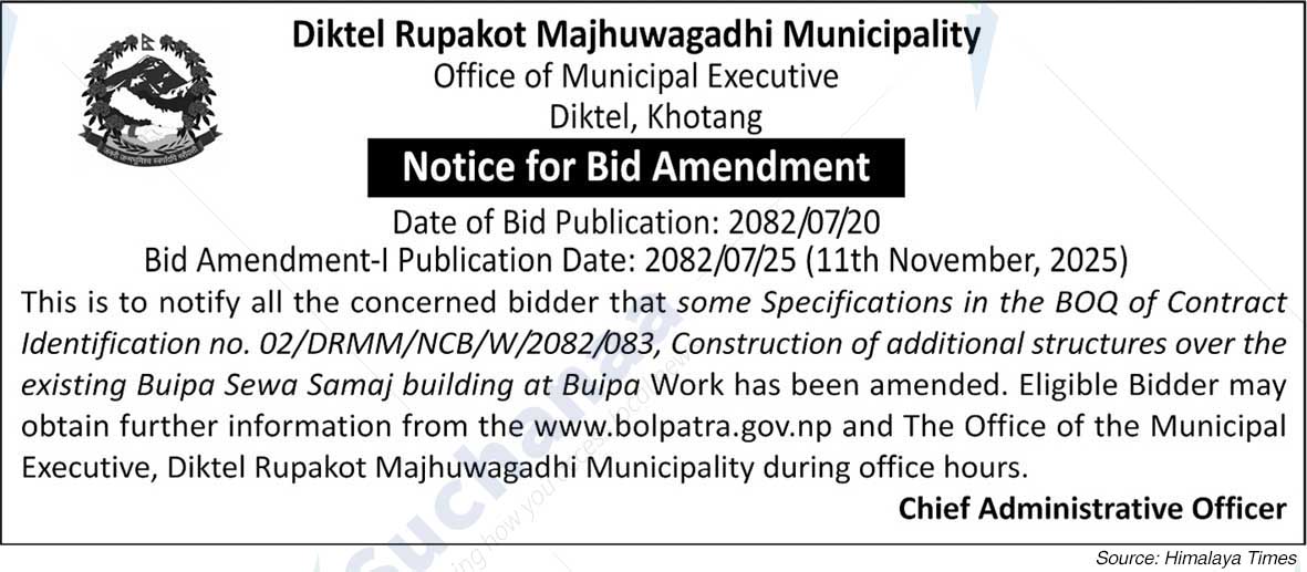 Diktel Rupakot Majhuwagadhi Municipality