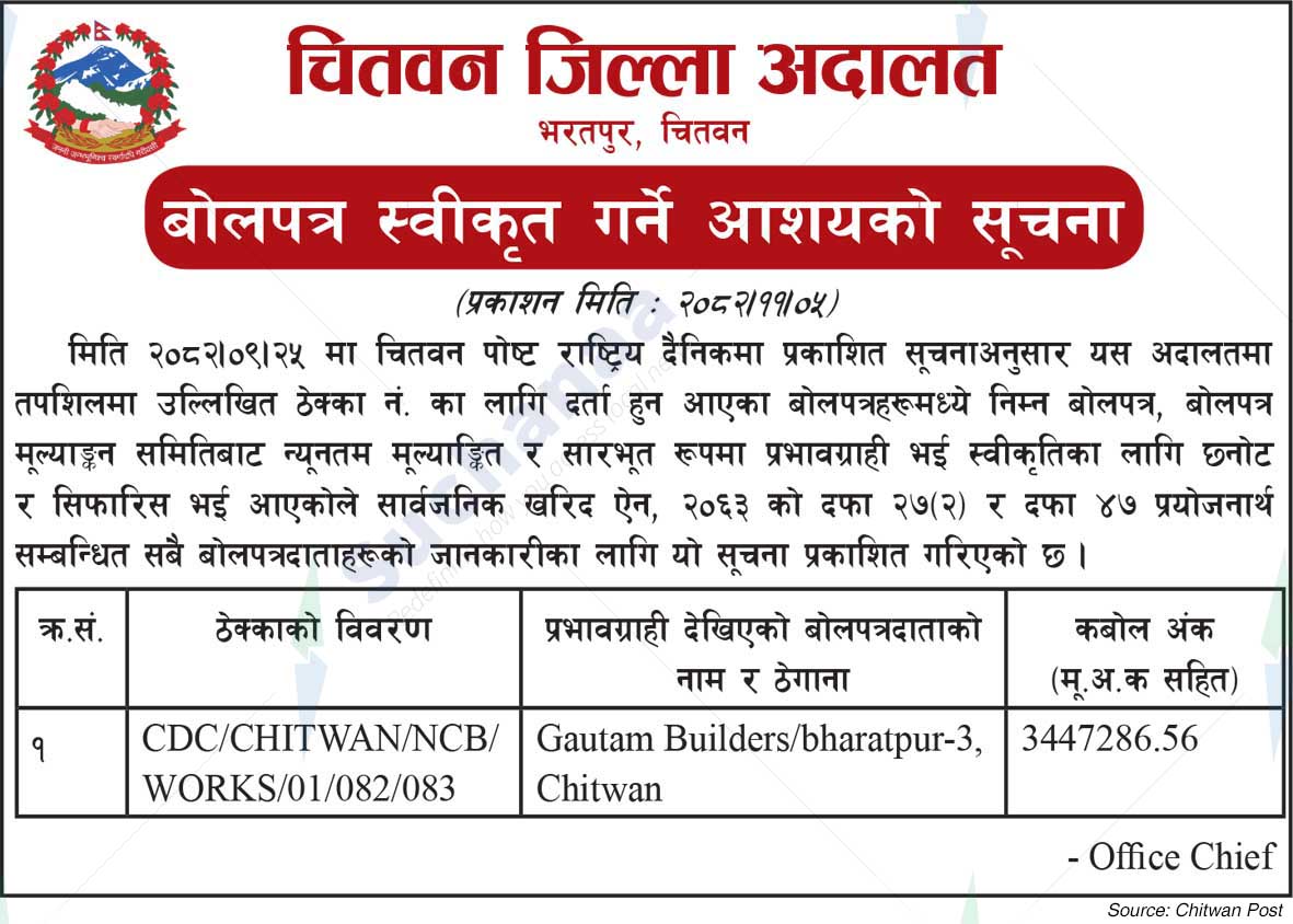 Chitwan District Court