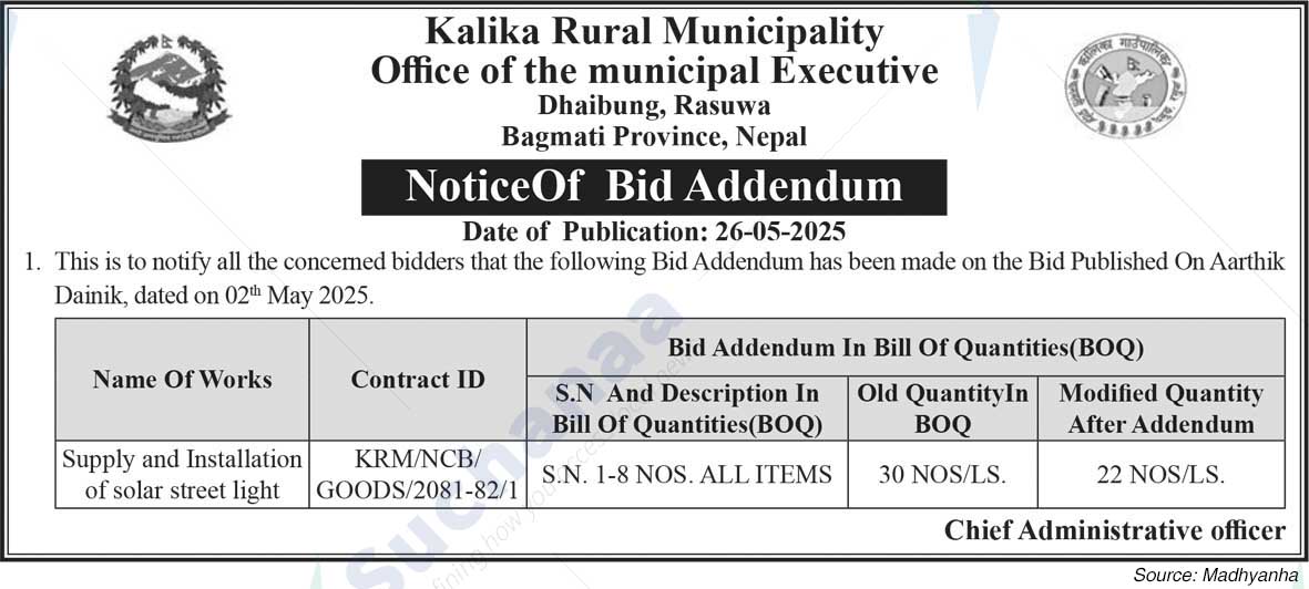 Kalika Rural Municipality