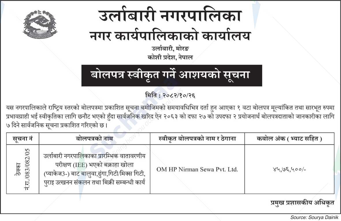 Urlabari Municipality