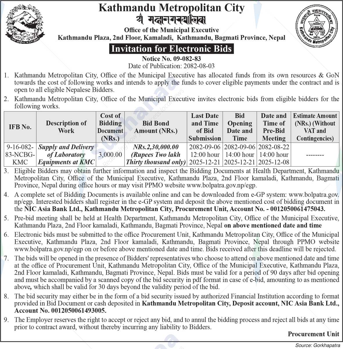 Kathmandu Metropolitan City