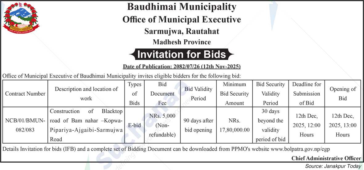 Boudhimai Municipality