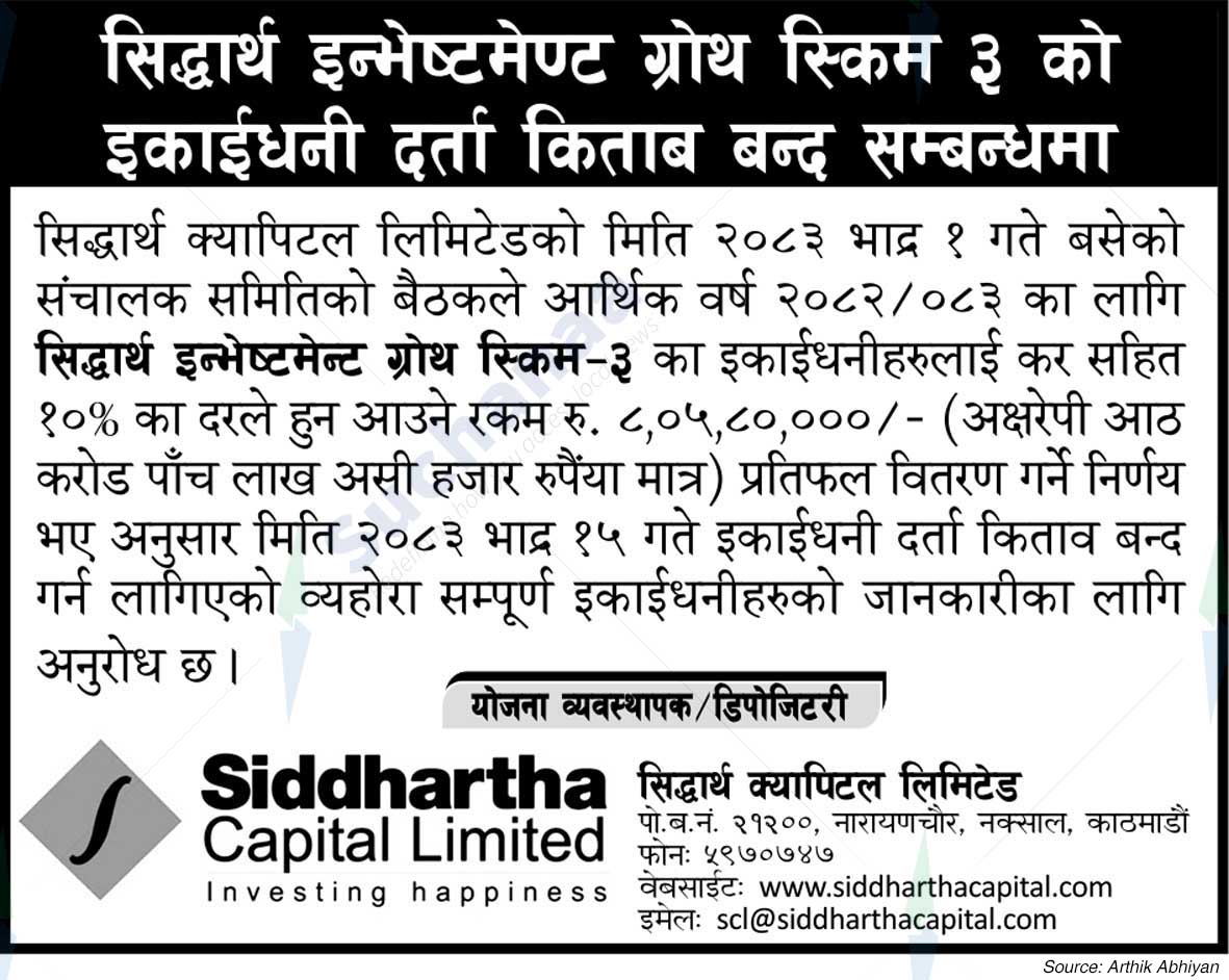 Siddhartha Capital Limited