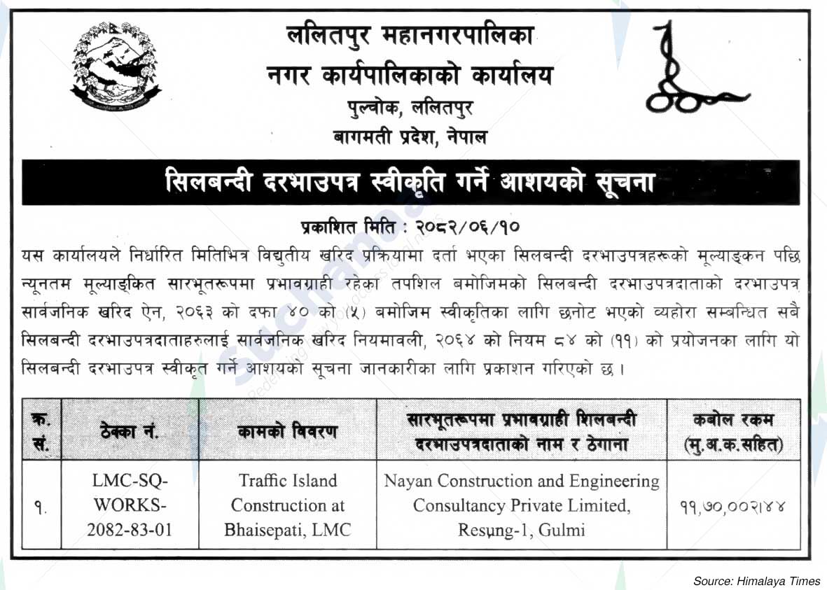 Lalitpur Metropolitan City