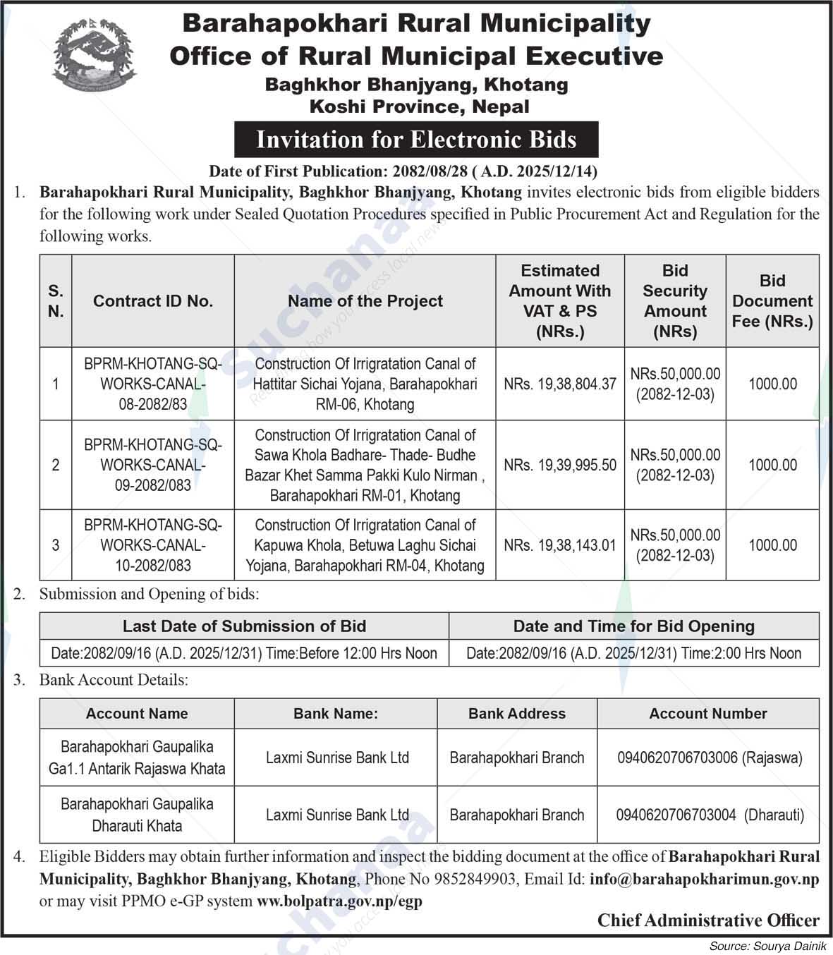 Barahapokhari Rural Municipality