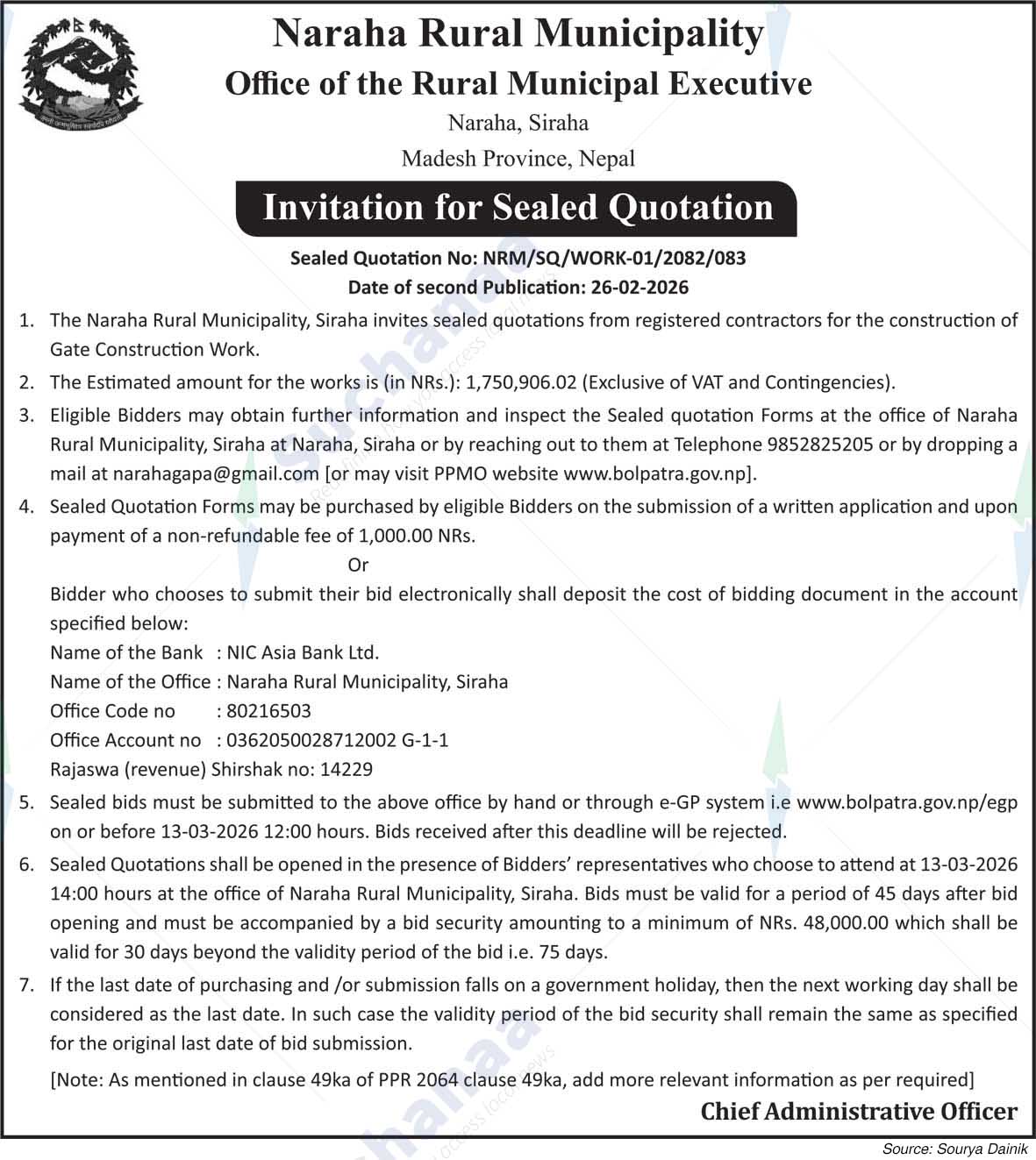 Naraha Rural Municipality