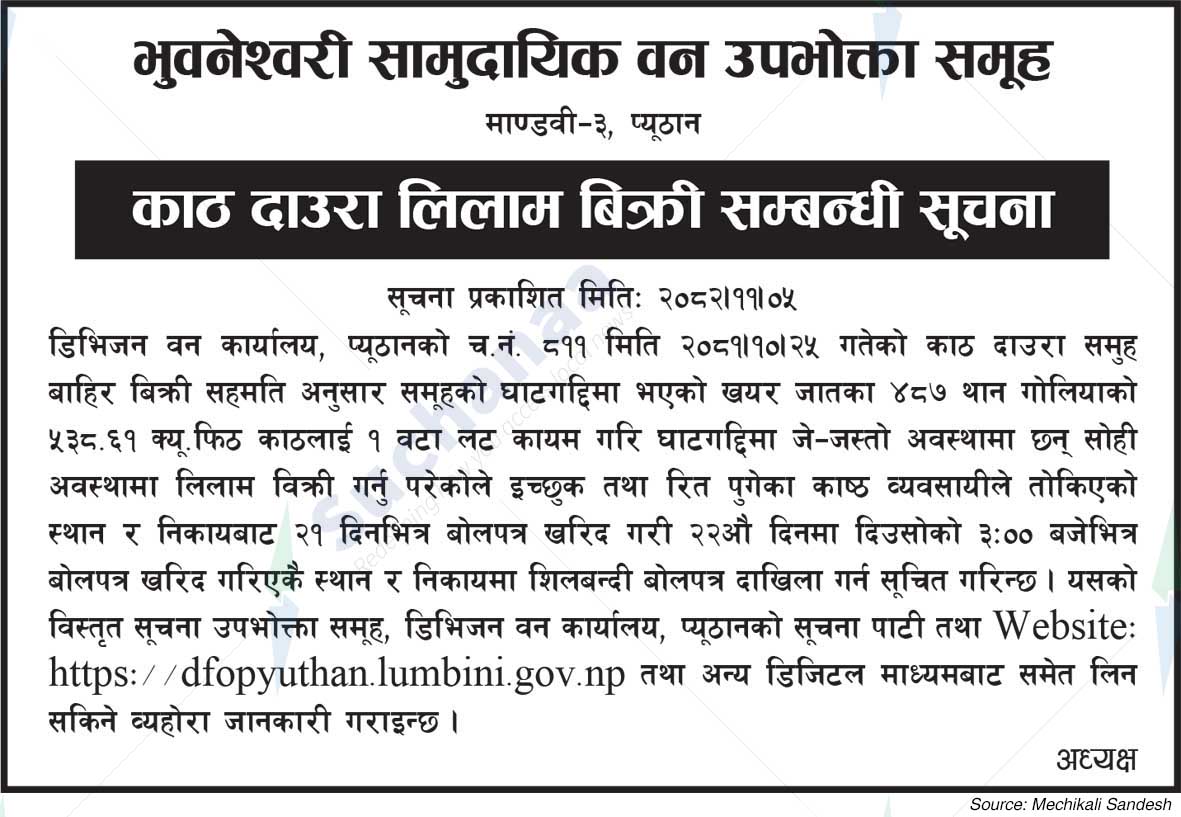 Bhubaneswari Saa.Wa.Wo.Sa., Pyuthan