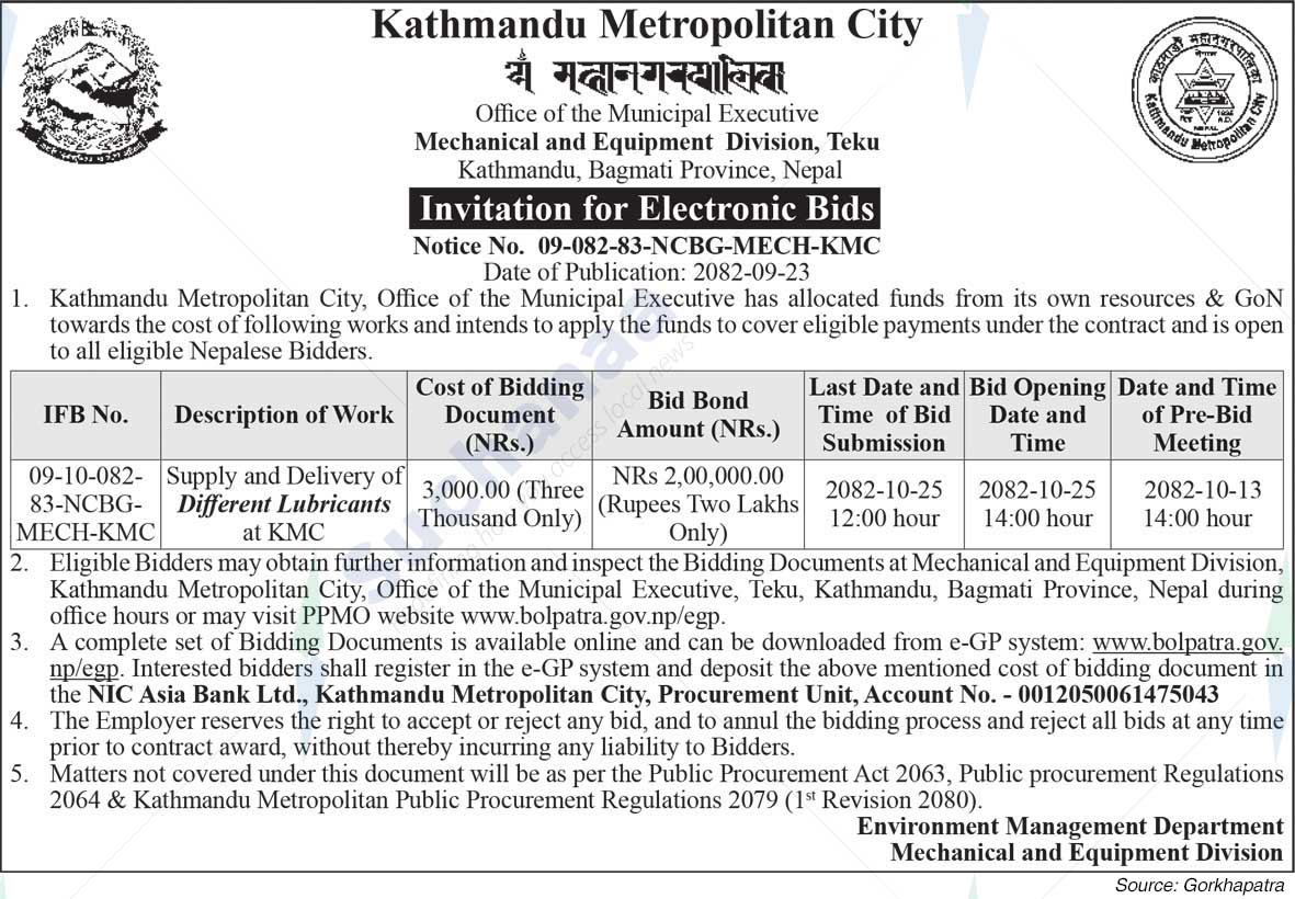 Mechanical and Equipment Division, Teku