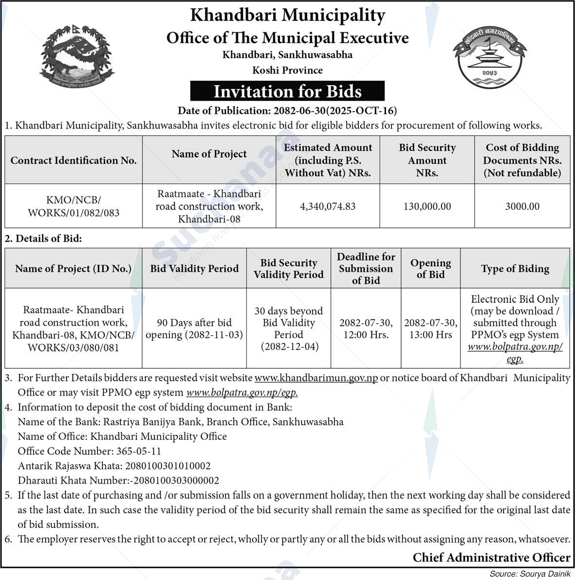 Khandbari Municipality