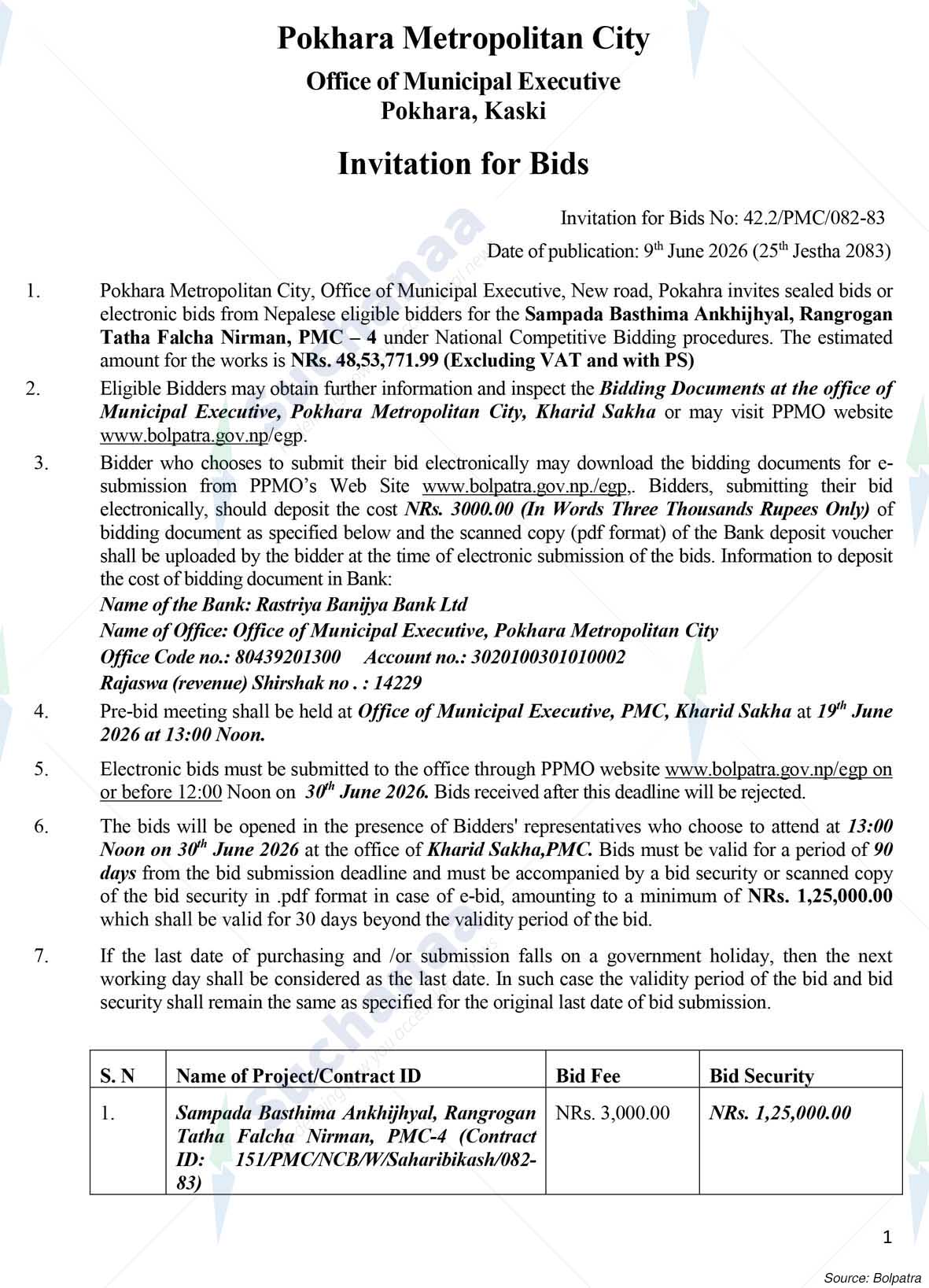 Pokhara Metropolitan CIty