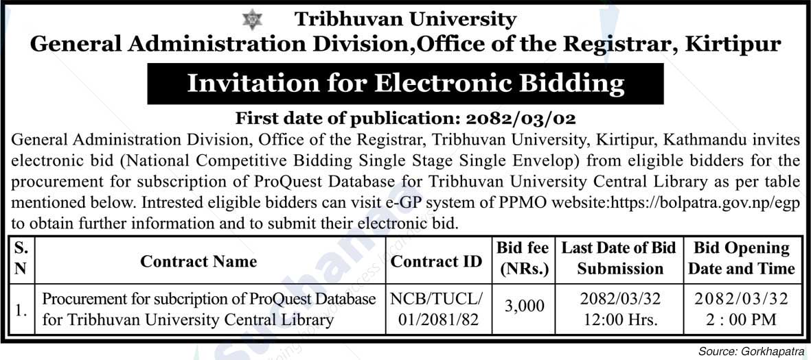 Tribhuvan University